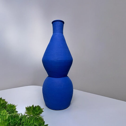 Azure Elegance Vase