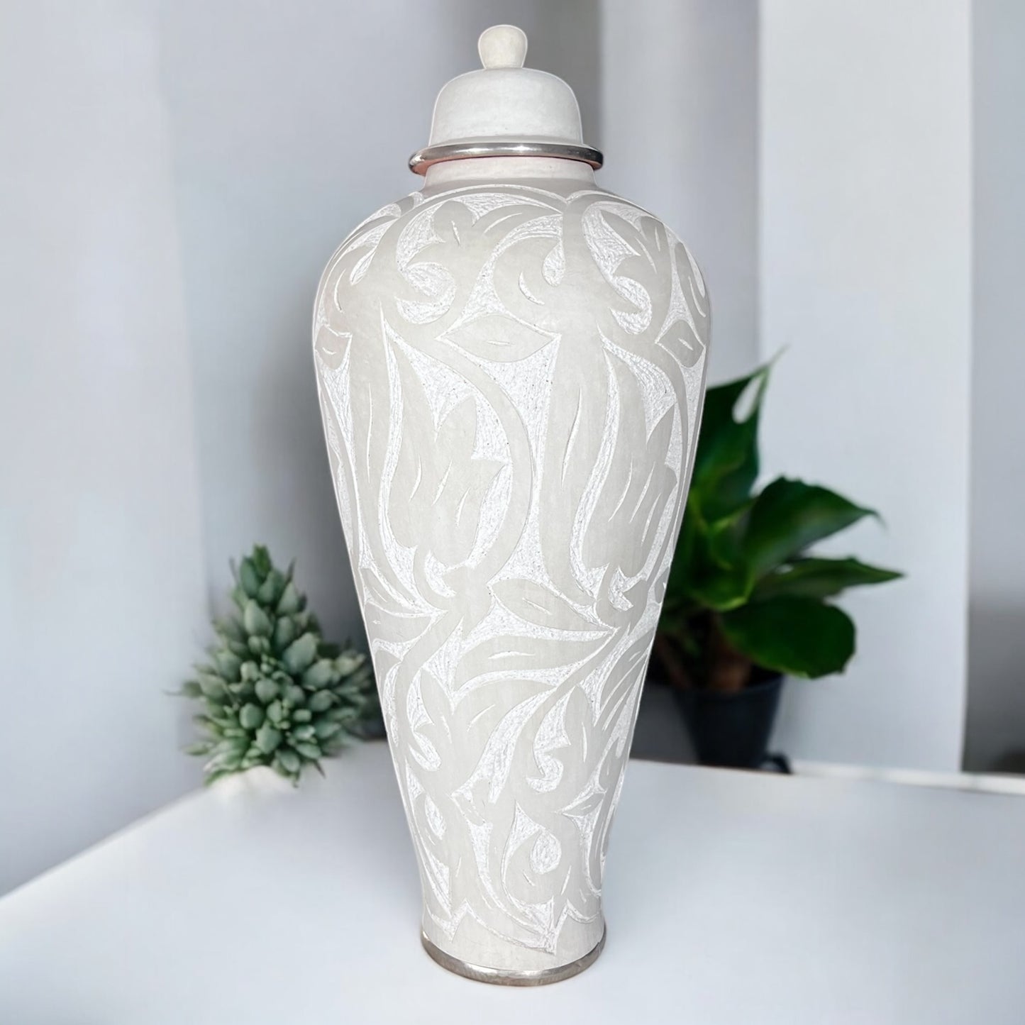 Sand Flower Jar